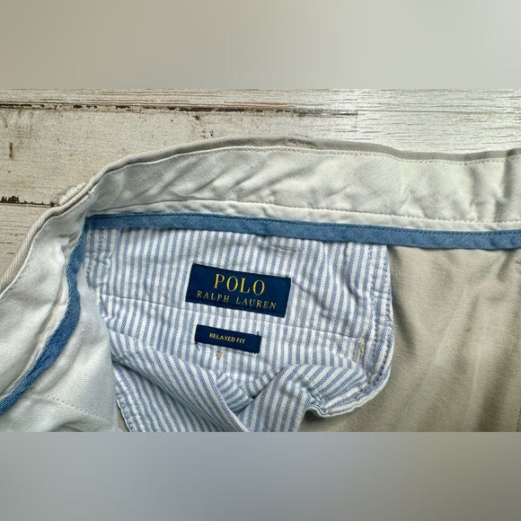 Polo Ralph Lauren Men’s Chino Stretch Straight Fit Pants Beige 36x32 (36x28) - Picture 7 of 11